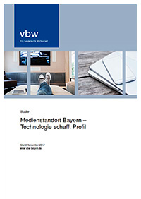 Cover-Bild Medienstandort Bayern tendenz 1/18