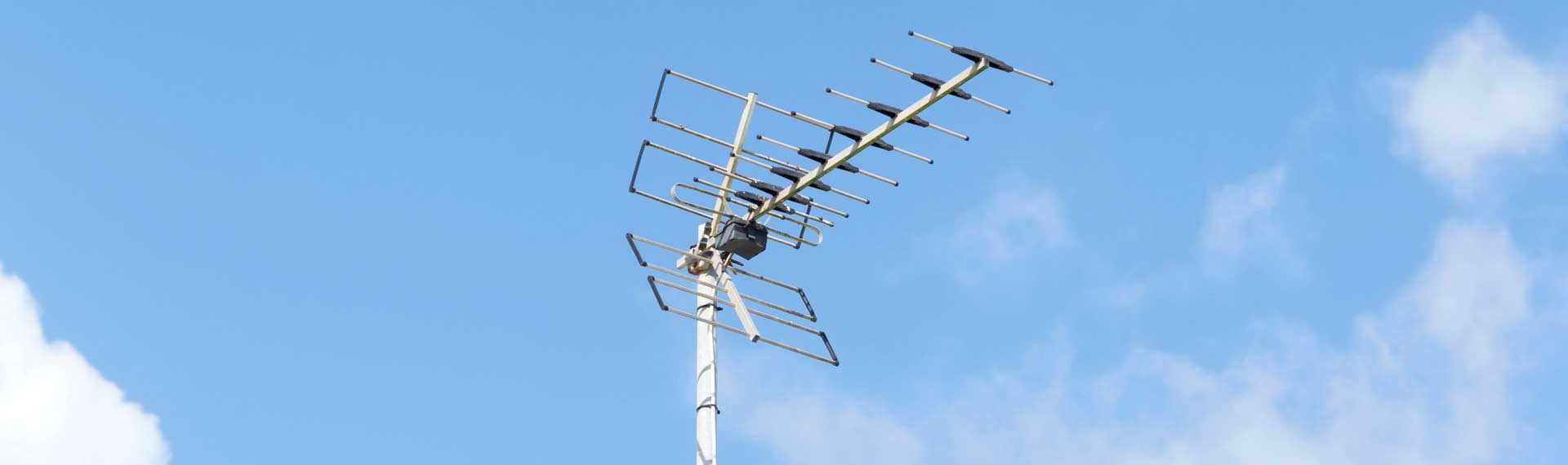 Antenne auf Dach