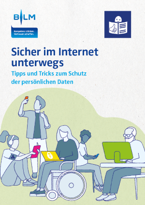 Cover der Broschüre Selbstdatenschutz in Leichter Sprache
