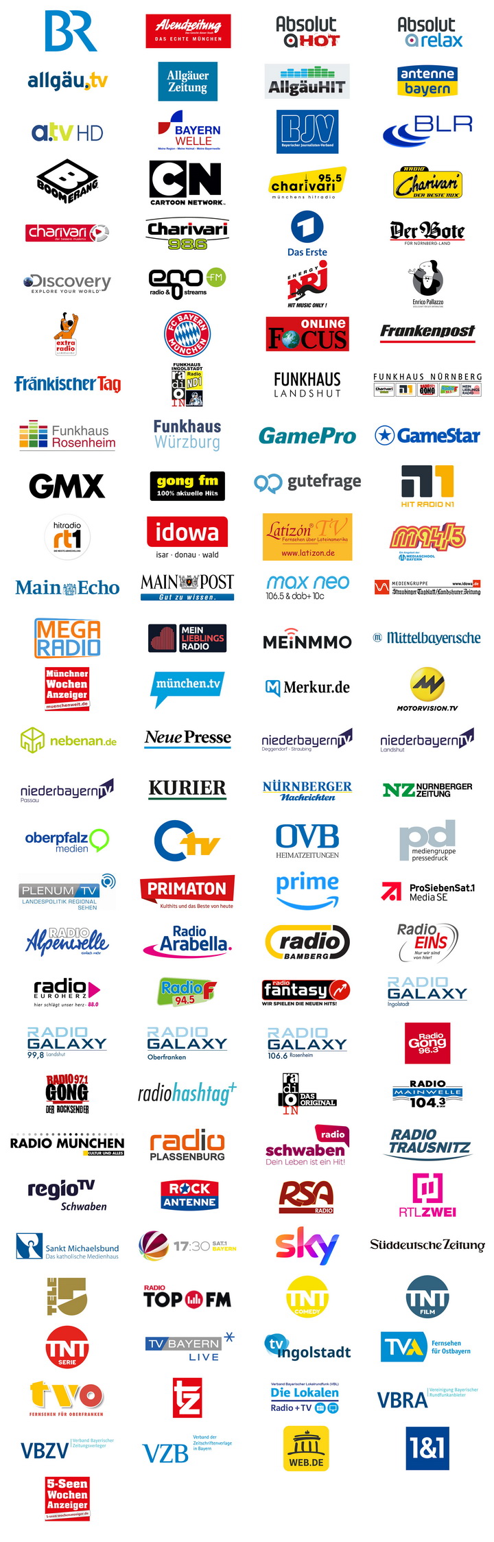 Logos der Teilnehmenden 
