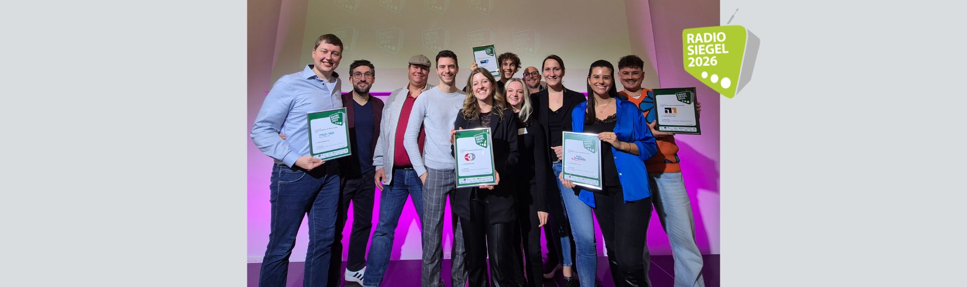 Radiosiegeltr&auml;gerinnen und -tr&auml;ger 2024