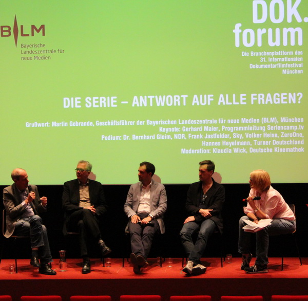Referierende auf DOK.Forum Podium