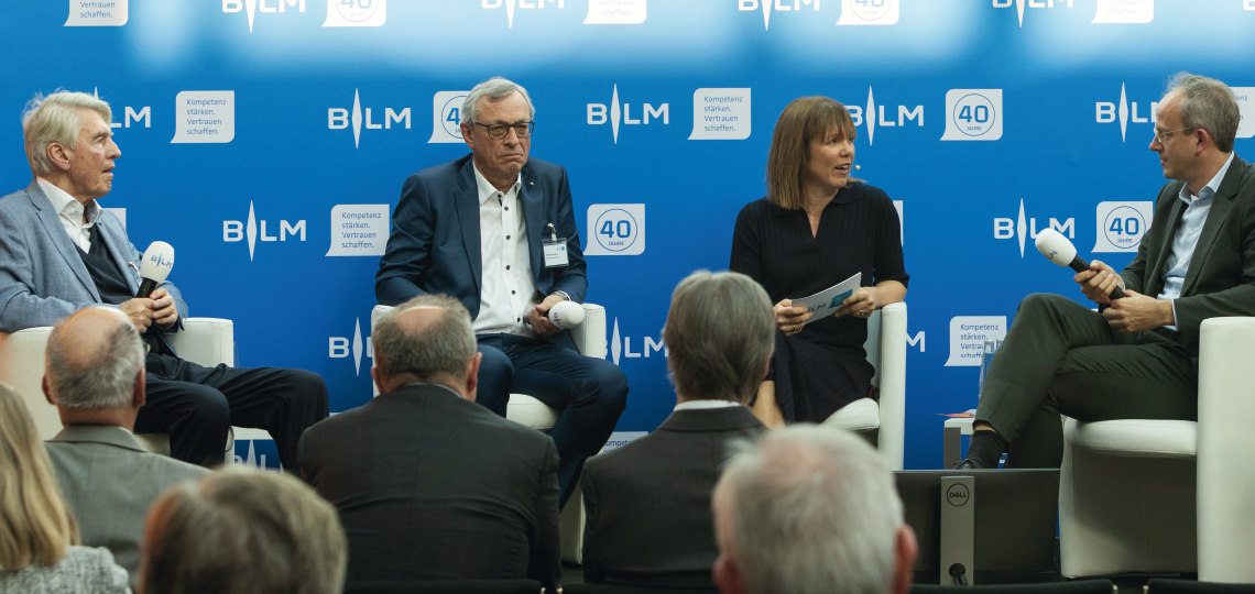 „Die BLM ist die Versicherung für lokale Medien“ - Trialog der BLM-Präsidenten