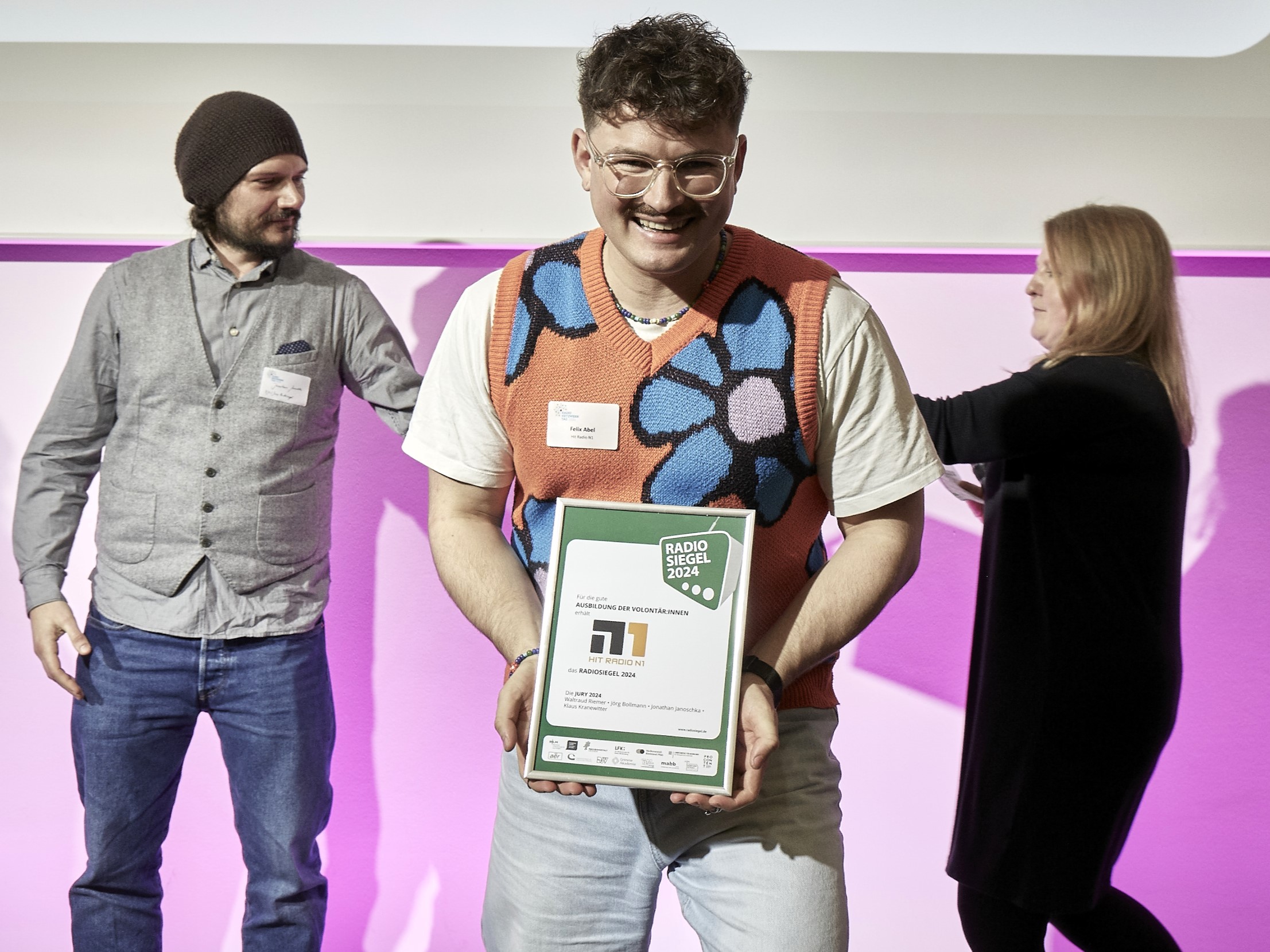 Volontär Felix Abel