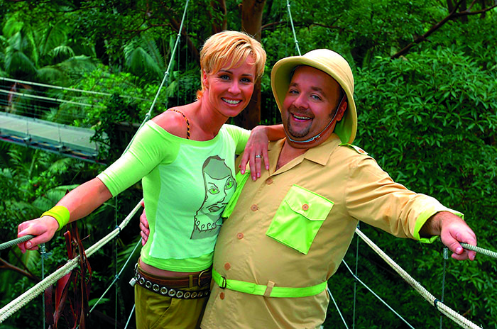 Sonja Zietlow und Dirk Bach Sonja Zietlow und Dirk Bach