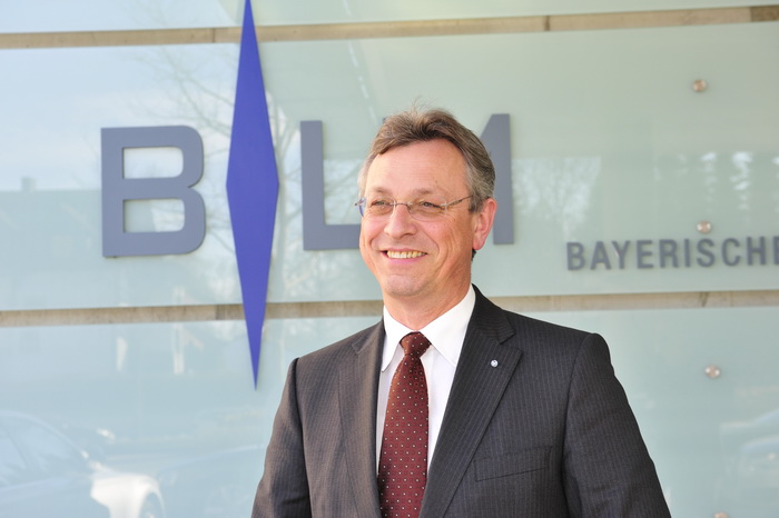 Siegfried Schneider vor BLM Siegfried Schneider vor BLM