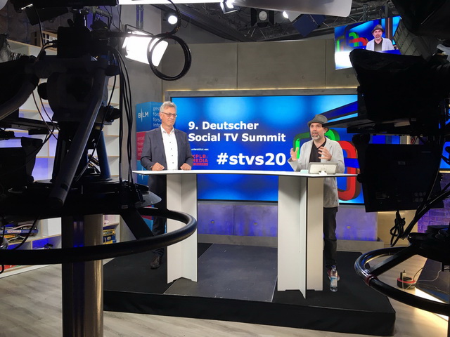 Siegfried Schneider und Michael Prätorius im Studio Siegfried Schneider und Michael Prätorius im Studio