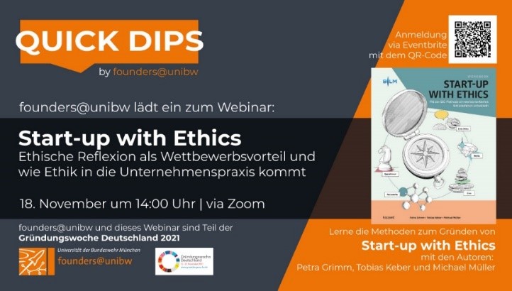 Webinar Start up with Ethics