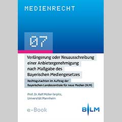 Cover BLM E-Book Nr. 7