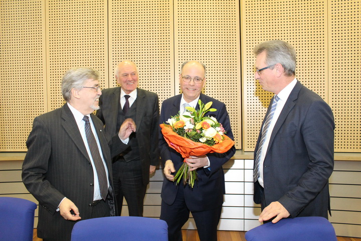 Dr. Erich Jooß, Manfred Nüssel, Martin Gebrande, Siegfried Schneider