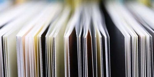 Schriften im close up
