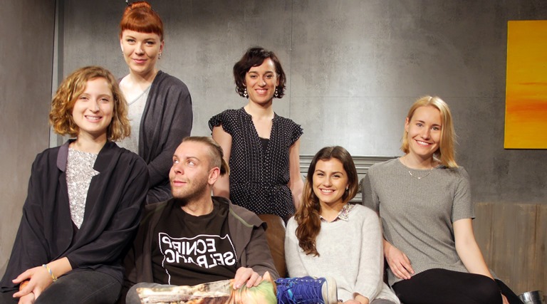 Gruppenbild mit den Preisträgerinnen Gruppenbild mit den Preisträgerinnen