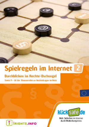 Cover Broschüre Spielregeln im Internet 2