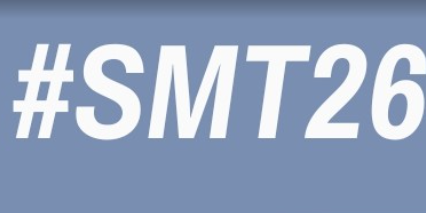 Visual mit Aufschrit #SMT26