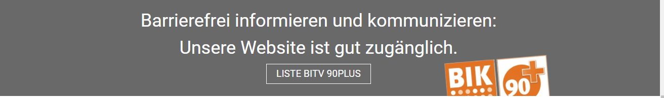 Screenshot Barrierefreiheit