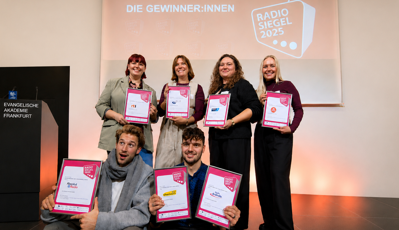 Bayerische Siegelträger:innen Radiosiegel 2025