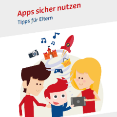 Cover der Brosch&uuml;re Apps sicher nutzen