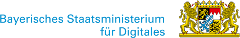 Logo Bayerisches Staatsministerium für Digitales