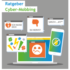 Visual zur Broschüre Cybermobbing von klicksafe