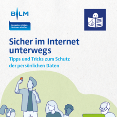 Cover der Broschüre Selbstdatenschutz in Leichter Sprache