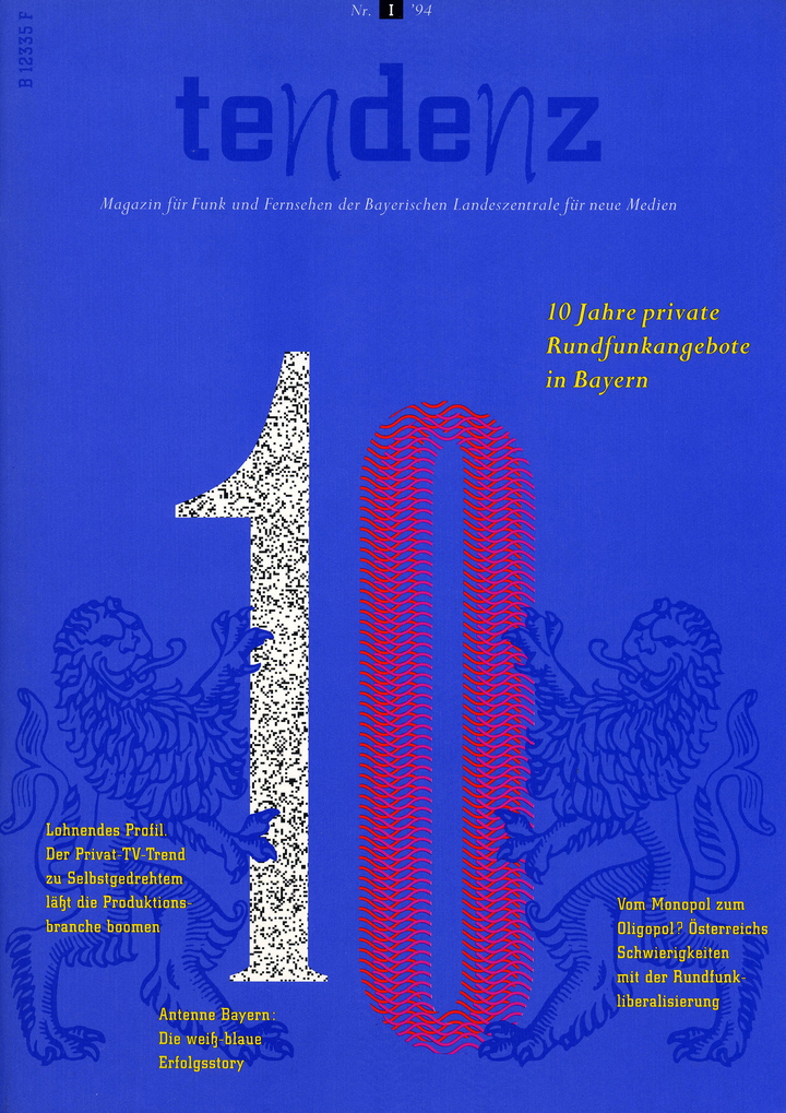 Tendenz Cover 1/1994