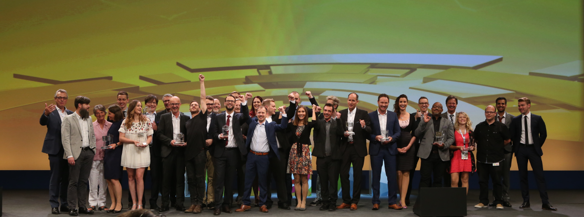 BLM-Preistr&auml;ger 2017 auf B&uuml;hne