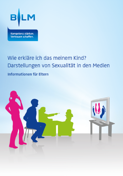 Titel der BLM-Broschüre Sexualität in den Medien