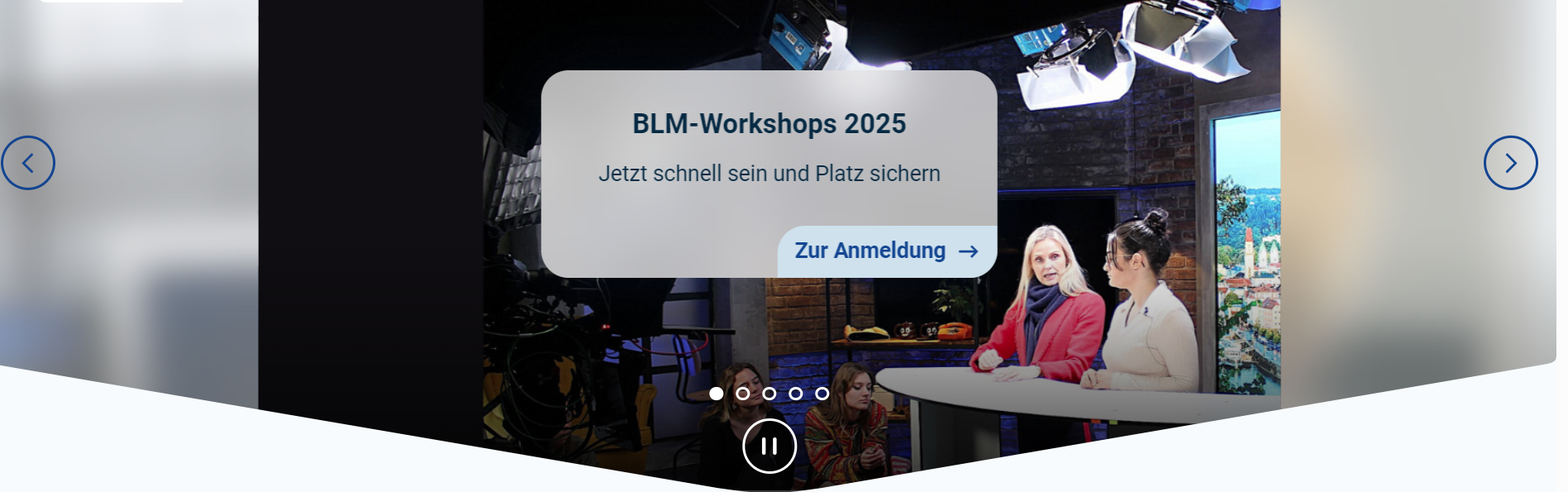 Abbildung Slider der BLM 