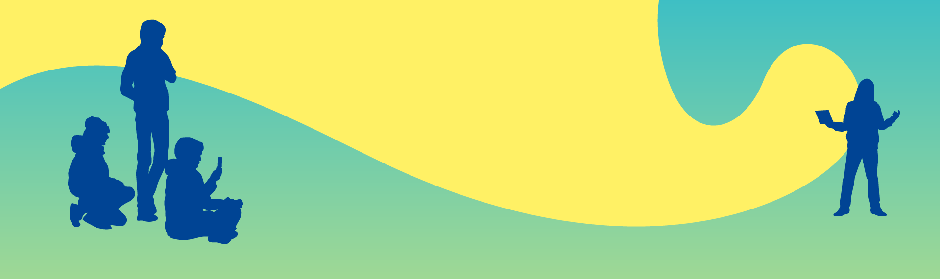 Visual zum Ratgeber gegen digitale Hasskriminalität -  Jugendliche stehen einem anderen Jugendlichen gegenüber