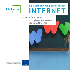 Cover der Broschüre Internet-Tipps für Eltern Cover der Broschüre Internet-Tipps für Eltern