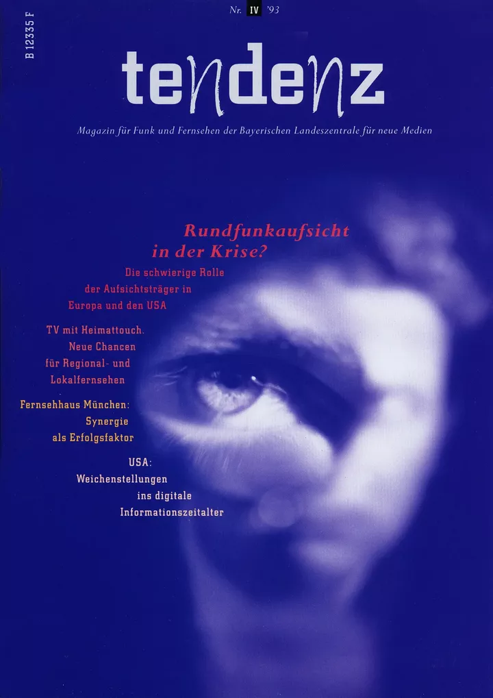 Tendenz Cover 4/1993