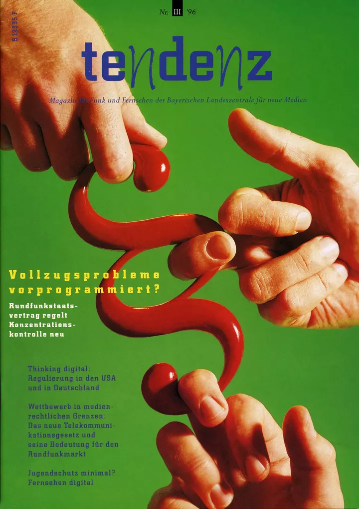 Tendenz Cover 3/1996