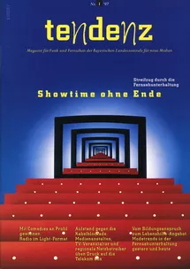 Tendenz Cover 1/1997