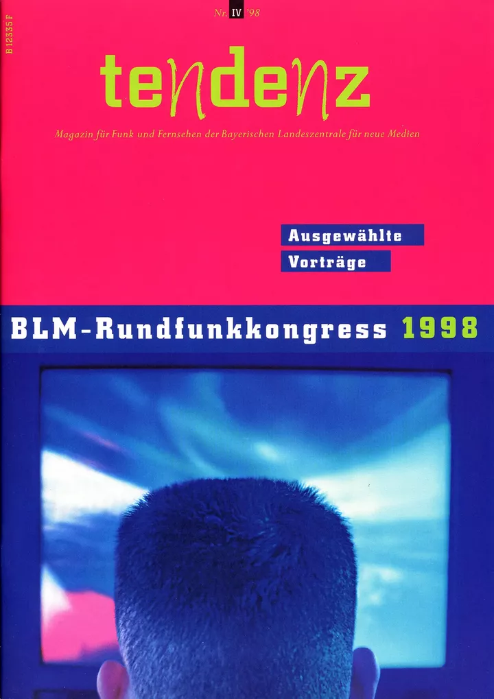 Tendenz Cover 4/1998