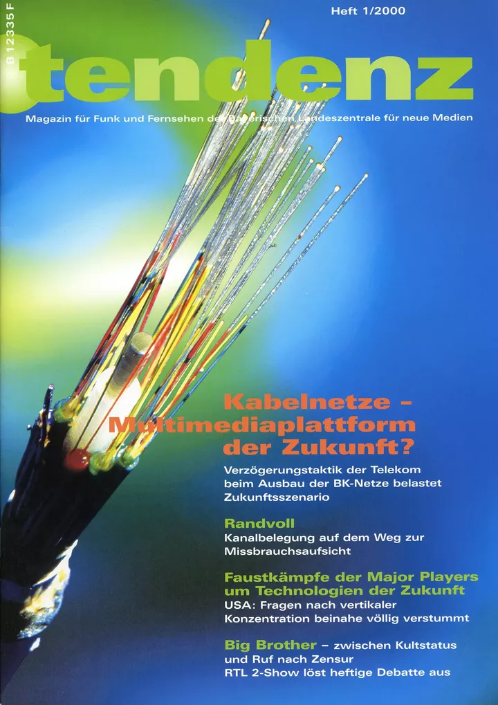 Tendenz Cover 1/2000
