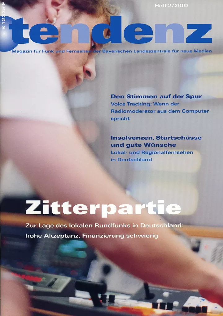 Tendenz Cover 2/2003