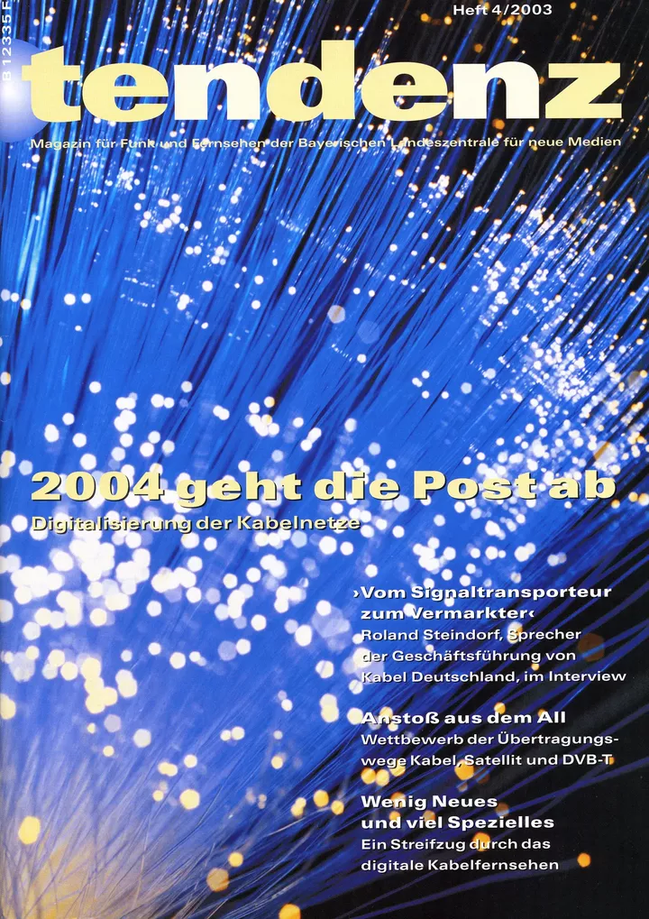 Tendenz Cover 4/2003