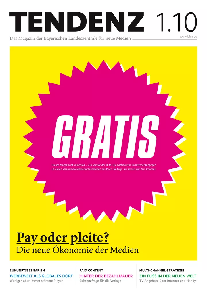 Tendenz  Cover 1/2010